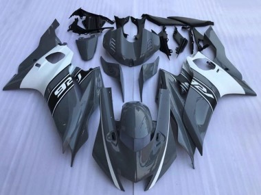 2017-2023 Yamaha YZF R6 Motorcycle Fairings - Dark Nardo Grey White Black Canada for Sale