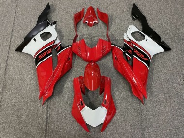 2017-2023 Yamaha YZF R6 Motorcycle Fairings - White Red Matte Black Canada for Sale