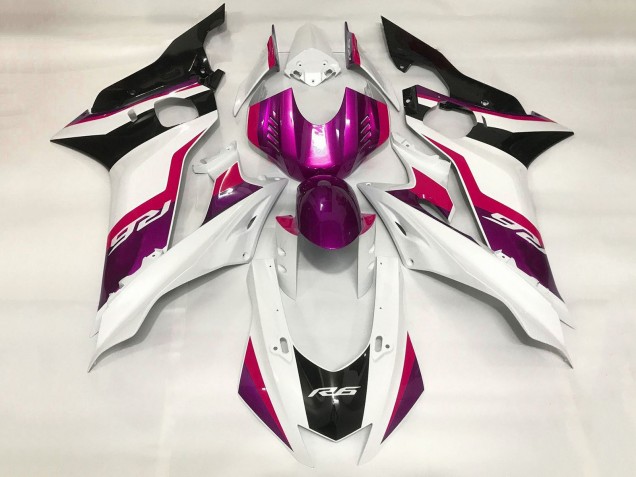 2017-2023 Yamaha YZF R6 Motorcycle Fairings - White Red Purple Black Canada for Sale