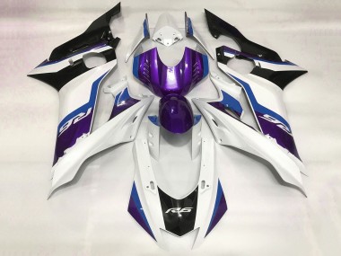 2017-2023 Yamaha YZF R6 Motorcycle Fairing - White Blue Purple Black Canada for Sale