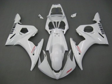 2005 Yamaha YZF R6 Motorcycle Fairings - White Red Black Canada for Sale