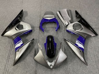 2005 Yamaha YZF R6 Motorcycle Fairings - Silver Blue Black White Canada for Sale