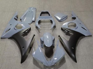 2005 Yamaha YZF R6 Motorcycle Fairings - Nardo Grey Matte Black Canada for Sale