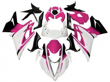 2013-2016 Triumph Daytona 675 Triple Motorcycle Fairings - White Pink Glossy Black Canada for Sale