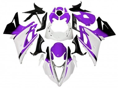 2013-2016 Triumph Daytona 675 Triple Motorcycle Fairings - White Purple Glossy Black Canada for Sale