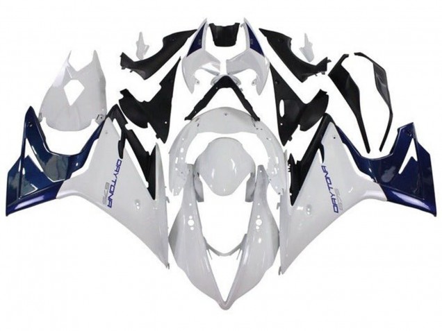 2013-2016 Triumph Daytona 675 Triple Motorcycle Fairings - White Blue Canada for Sale