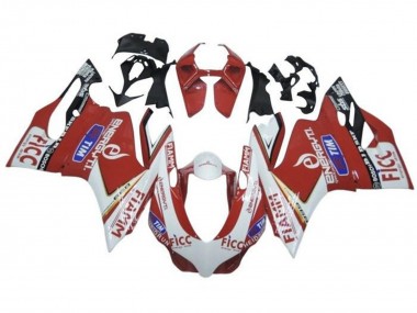 2013-2016 Triumph Daytona 675 Triple Motorcycle Fairings - White Red Fiamm Canada for Sale