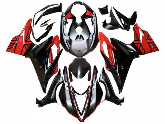 2013-2016 Triumph Daytona 675 Triple Motorcycle Fairings - Silver Red Glossy Black Canada for Sale