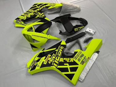 2006-2008 Triumph Daytona 675 Triple Motorcycle Fairings - Yellow Matte Black Canada for Sale