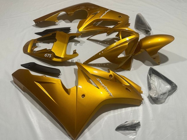 2006-2008 Triumph Daytona 675 Triple Motorcycle Fairings - Metallic Gold Canada for Sale