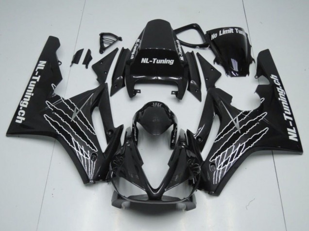 2006-2008 Triumph Daytona 675 Triple Motorcycle Fairing Kits - Glossy Black Canada for Sale