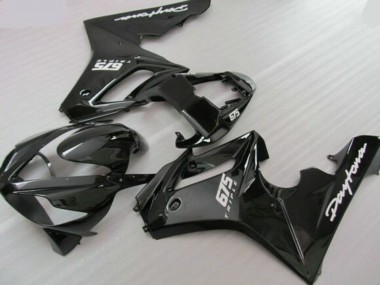 2006-2008 Triumph Daytona 675 Triple Motorcycle Fairings - Glossy Black Matte Black Canada for Sale