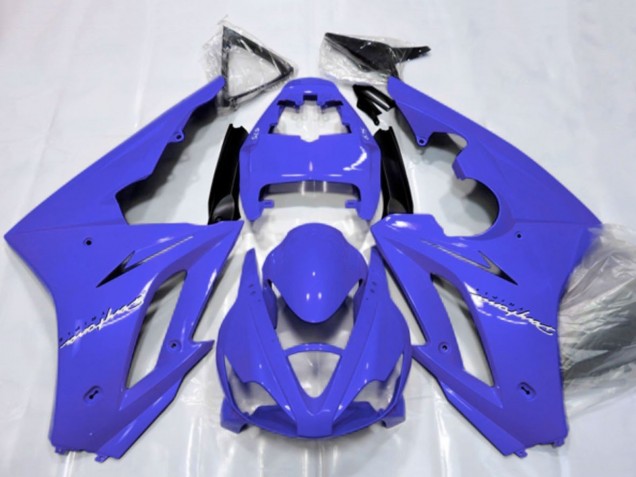2006-2008 Triumph Daytona 675 Triple Motorcycle Fairings - Blue Glossy Black Canada for Sale