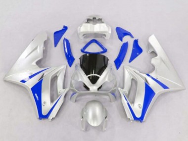 2006-2008 Triumph Daytona 675 Triple Motorcycle Fairings - Silver Blue Canada for Sale