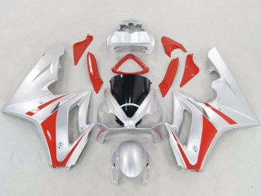 2006-2008 Triumph Daytona 675 Triple Motorcycle Fairings - Silver Red Canada for Sale