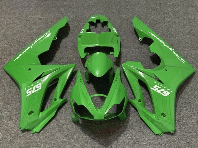 2006-2008 Triumph Daytona 675 Triple Motorcycle Fairings - Green Canada for Sale