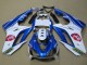 2006-2008 Triumph Daytona 675 Triple Motorcycle Fairings - White Blue Canada for Sale