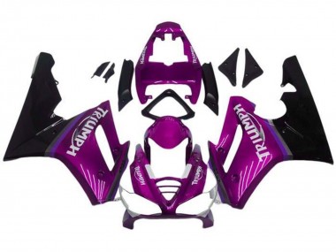2009-2012 Triumph Daytona 675 Triple Motorcycle Fairings - Purple Glossy Black Canada for Sale