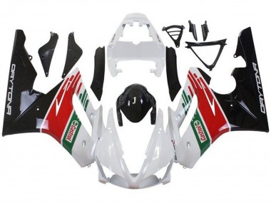 2009-2012 Triumph Daytona 675 Triple Motorcycle Fairings - White Red Green Glossy Black Castrol Canada for Sale