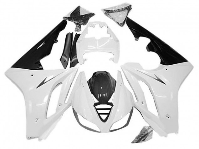 2009-2012 Triumph Daytona 675 Triple Motorcycle Fairings - White Glossy Black Canada for Sale