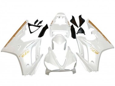 2009-2012 Triumph Daytona 675 Triple Motorcycle Fairings - White Gold Canada for Sale