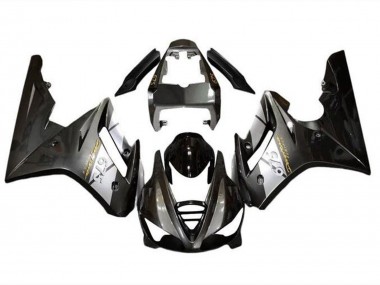 2009-2012 Triumph Daytona 675 Triple Motorcycle Fairings - Silver Glossy Black Canada for Sale
