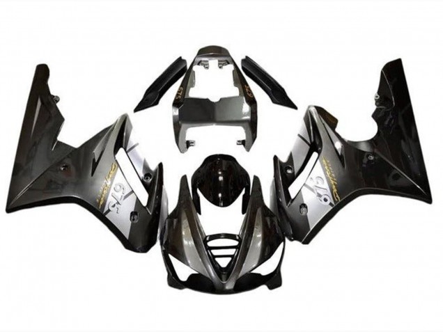 2009-2012 Triumph Daytona 675 Triple Motorcycle Fairings - Silver Glossy Black Canada for Sale