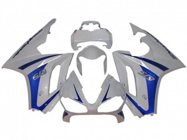 2009-2012 Triumph Daytona 675 Triple Motorcycle Fairings - White Blue Canada for Sale