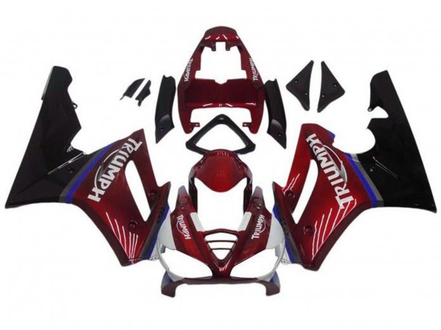 2009-2012 Triumph Daytona 675 Triple Motorcycle Fairings - Red Blue Glossy Black Canada for Sale
