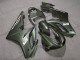 2009-2012 Triumph Daytona 675 Triple Motorcycle Fairings - Matte Green White Canada for Sale