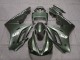 2009-2012 Triumph Daytona 675 Triple Motorcycle Fairings - Matte Green White Canada for Sale