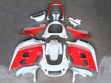 1987-1988 Honda CBR1000F Hurricane Motorcycle Fairings - White Red Canada for Sale
