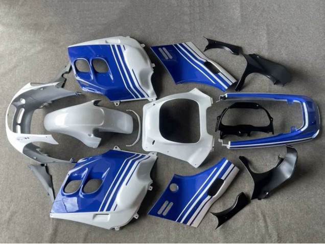 1987-1988 Honda CBR1000F Hurricane Motorcycle Fairings - White Blue Canada for Sale