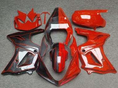 2003-2013 Suzuki SV650 Motorcycle Fairings - Glossy Red Carbon Fiber Canada for Sale