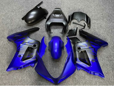 2003-2013 Suzuki SV650 Motorcycle Fairings - Blue Matte Black Splash Canada for Sale