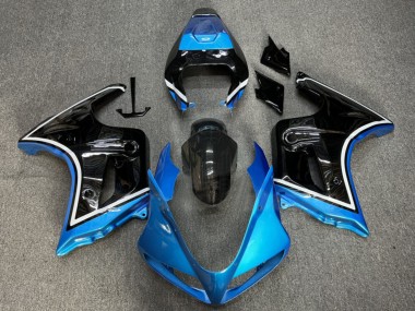 2003-2013 Suzuki SV650 Motorcycle Fairings - Glossy Blue Black Canada for Sale