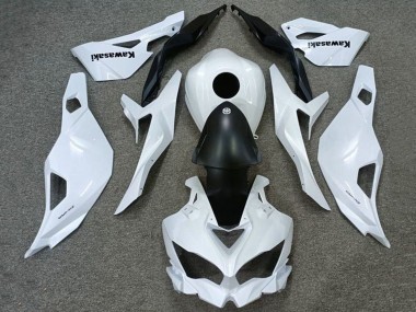 2019-2025 Kawasaki ZX4R ZX-4RR Motorcycle Fairings - White Matte Black Canada for Sale