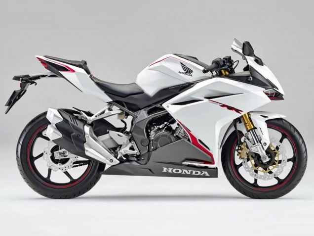 2017-2022 Honda CBR250RR Motorcycle Fairing - White Red Canada for Sale