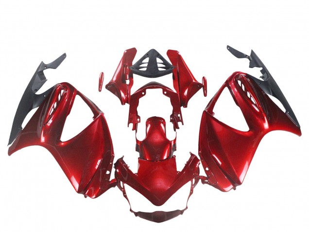 2002-2016 Honda ST1300 Motorcycle Fairings - Red Matte Black Canada for Sale