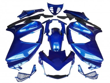 2002-2016 Honda ST1300 Motorcycle Fairings - Blue Matte Black Canada for Sale