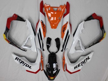 2018-2021 Honda ADV150 Motorcycle Fairings - White Orange Red Yellow Glossy Black Repsol Canada for Sale