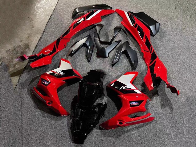 2022-2024 Honda ADV160 Motorcycle Fairings - Red White Glossy Black HRC Canada for Sale
