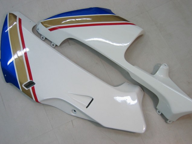 2005-2006 Honda CBR600RR Motorcycle Fairings - Blue White Yellow Rothmans Canada for Sale