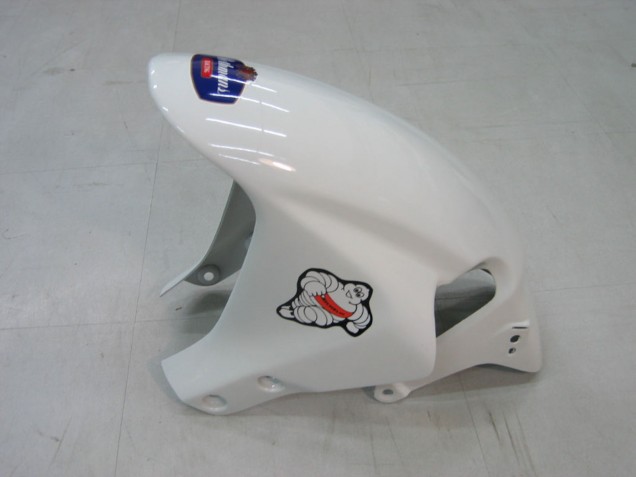 2005-2006 Honda CBR600RR Motorcycle Fairings - Blue White Yellow Rothmans Canada for Sale