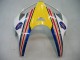 2005-2006 Honda CBR600RR Motorcycle Fairings - Blue White Yellow Rothmans Canada for Sale
