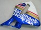 2005-2006 Honda CBR600RR Motorcycle Fairings - Blue White Yellow Rothmans Canada for Sale