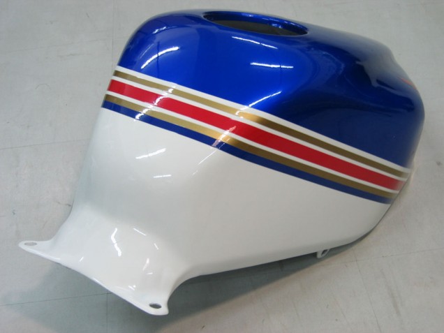 2005-2006 Honda CBR600RR Motorcycle Fairings - Blue White Yellow Rothmans Canada for Sale