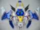 2005-2006 Honda CBR600RR Motorcycle Fairings - Blue White Yellow Rothmans Canada for Sale