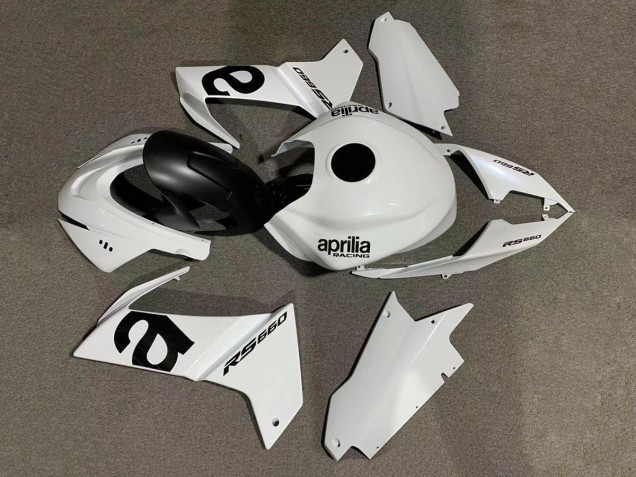 2020-2024 Aprilia RS660 Motorcycle Fairings - White Canada for Sale
