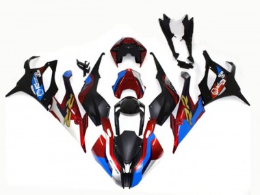 2019-2022 BMW S1000RR Motorcycle Fairings - Black Blue Red Gold Canada for Sale